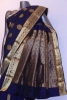 Traditional & Zari Butta Semi Art Saree